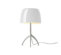 Foscarini - Lumiere Grande Lámpara de Sobremesa E27 Alu/Blanco Dimm.