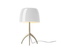 Foscarini - Lumiere Grande Lámpara de Sobremesa E27 Champán/Blanco