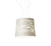 Foscarini Tress Grande Sospensione LED, blanco - regulable