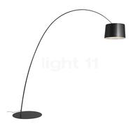 Foscarini Twiggy Elle, lámpara de arco LED, grafito - MyLight