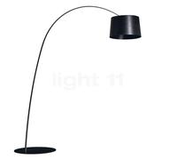 Foscarini Twiggy, lámpara de arco LED, negro - MyLight