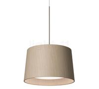 Foscarini Twiggy Wood, lámpara de suspensión LED, greige - roble - MyLight