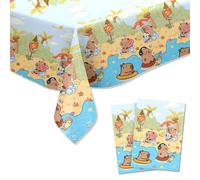 FOSDICK 2 Piezas Capibara Cumpleaños Mantel Fiesta, Capibara Mantel Cumpleaños, Desechable Manteles de Plastico, Manteles de Mesa para Fiesta Infantile, Celebraciones, Decoracion cumpleaños, 108x180cm