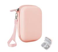 FOSDICK Funda Cámara Digital Compacta, Estuche para Cámara de Fotos Digital Compatible con G7/SX720/para Sony ZV-1/para Ricoh GR/para Casio ZR1000/para Kodak PIXPRO FZ45/FZ55, Rosa