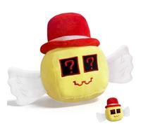 FOSER Steal a Brainrot Felpa 67, 24 cm Cute Brainrot 67, peluche italiano rojo cerebro, apoyo emocional para decoración y colección (azul) (Lucky Block)