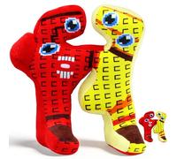 FOSER Steal a Brainrot Felpa 67, 24 cm Lindo Brainrot 67, Peluche de apoyo emocional italiano para decoración y colección (azul) (67 A)