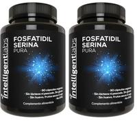 Fosfatidilserina Pura 100 mg de Lecitina de Girasol, Sin Soja, 30 Días (Paquete de 2)