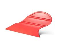 FOSHIO Rasqueta pequeña flexible roja para vinilo, espátula de tinte de ventana, escobilla de corte de bordes, escobilla de esquina para envolver automóviles, raspador para envoltura de película de