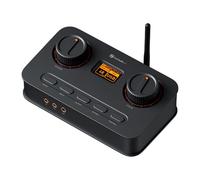 Fosi Audio K7 DAC Amplificador de Auriculares, Convertidor de Audio Digital a Analógico USB C de Escritorio para Espacio de Trabajo y Juegos PC PS5, OPT/COA/Bluetooth aptX HD LL/Entrada (Negro)