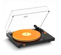 Fosi Audio Luna3 Tocadiscos, Hi-Fi Vinyl Record Player con VM95E Cápsula, Plato Acrílico, Motor Servo, Sin Preamplificador Fono Integrado, Brazo de Aluminio