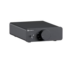 Fosi Audio Q6 Mini DAC de escritorio, convertidor de audio digital a analógico USB C para amplificador estéreo doméstico y amplificador de auriculares, entrada OPT/COA, salida/subsalida RCA