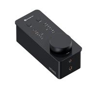 Fosi Audio SK02 DAC Amp Amplificador de Auriculares de sobremesa USB C a AUX Conversor de Audio Digital a analógico Preamplificador Combo óptico a 3.5/4.4mm balanceado para Sistema de Audio doméstico