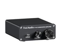 Fosi Audio TP-02 Amplificador Subwoofer Mini Sub Bass Amp Digital Clase D Integrado Amplificador de Subwoofer TDA7498E 220Watt x1