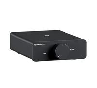 Fosi Audio V3 Amplificador Estéreo Home Audio 300 Watts x2 Potencia TPA3255 Mini Amplificador 2 Canales Clase D para Altavoces Pasivos de Torre de Escritorio Home Cinema con Alimentación 48V