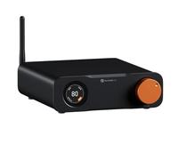 Fosi Audio ZD3 Preamplificador DAC de Escritorio Totalmente Equilibrado con Amplificador Estéreo Doméstico ES9039Q2M, Entrada Bluetooth/USB/Opt/Coax/TV HDMI ARC, Salida XLR/RCA con Control Remoto