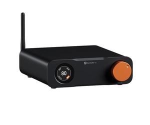 Fosi Audio ZD3 Preamplificador DAC de Escritorio Totalmente Equilibrado con Amplificador Estéreo Doméstico ES9039Q2M, Entrada Bluetooth/USB/Opt/Coax/TV HDMI ARC, Salida XLR/RCA con Control Remoto