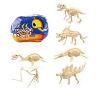 Fósiles de dinosaurios para niños | Conjunto de ciencia educativa esquelética - Huesos de animales para desenterrar para niños, niños y niñas sala de juegos en casa Refugio Escolar Viajes