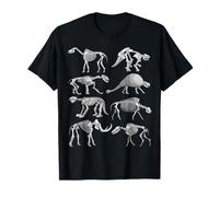 Fósiles de mamíferos cenozoicos Paleoart Ciencia Paleontología Camiseta