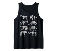 Fósiles de mamíferos cenozoicos Paleoart Ciencia Paleontología Camiseta sin Mangas