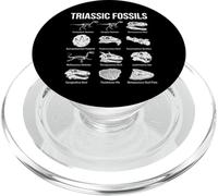 Fósiles Triásicos Paleontología Científica Arte PopSockets PopGrip para MagSafe