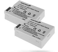 Fosmon 2X Batería Canon LP-E8 2000mAh Reemplazon Batería Rercargable para Canon Cámara LP E8 Rebel T3i T2i T4i T5i EOS 600D 550D 650D 700D Kiss X5 X4 Kiss X6 LC-E8E