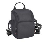 FOSOTO Funda Cámara Compacta Digital Compatible con Canon PowerShot G7X G9X SX740, Nikon A900 A10, Sony RX100 IV A6000 Fujifilm Instax Mini 11/Mini 9/Mini 40 de Viaje con Correa de Hombro Amovible