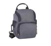 FOSOTO Funda Cámara Digital Compacta Compatible con Canon PowerShot G7X G9X SX740, Nikon A900 A10, Sony RX100 IV A6000, Panasonic TZ70 TZ57, Fujifilm de Viaje con Correa de Hombro Desmontable