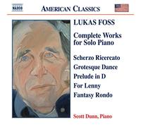 Foss Lukas – Obras para piano – NAXOS
