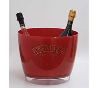 Foss Marai - Cubitera para enfriar botellas, color rojo