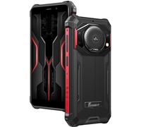 FOSSiBOT 10600mAh Batería Smartphone Resistente F101P, Octa Core 7GB 64GB, Altavoz Máximo 3.5W, Cámara 24MP, Teléfono Móvil Antigolpes IP68, Android 13, 5.45'' HD +, Dual SIM, Huella Digital, Rojo