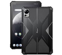 FOSSiBOT DT1 Tablet Resistente, 11000mAh Batería, 16GB+256GB (1TB Extend), 48MP+16MP, 10.4'' 2K Pantalla, Android 13 IP68 IP69K Tablet Antigolpes,Dual SIM 4G,4 Altavoz Estéreo, GPS Negro