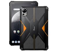 FOSSiBOT DT1 Tablet Resistente, 11000mAh Batería, 16GB+256GB (1TB Extend), 48MP+16MP, 10.4'' 2K Pantalla, Android 13 IP68 IP69K Tablet Antigolpes,Dual SIM 4G,4 Altavoz Estéreo, GPS Naranja