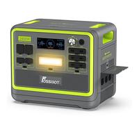 FOSSiBOT Estacion de Energia Portatil F2400, Batería LiFePO4 2048 Wh, 3 Tomas de CA Para un Total de 2400W de Potencia (4800W de Pico), Generador Solar Portatil para Camping, Viajes
