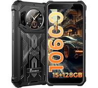 FOSSiBOT F101 Pro Smartphone Robusto 15GB+128GB Pantalla 5.45" HD+ 1.32”, Teléfono Celular Resistente 10600mAh, IP68 IP69K, Cámara de 24+8MP Android 13 Teléfono Resistente Desbloqueado Dual SIM 4G