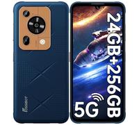 FOSSiBOT F112 Pro Móvil Irrompible 5G, 24GB + 256GB/TF 1TB Móvil Todoterreno, 6.88” HD+ Movil Resistente, Android 14, Cámara 50MP+16MP, 7150mAh Batería, Dual SIM/NFC/OTG/GPS/Face ID/Fingerprint