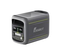 FOSSiBOT F1800 Estación de Energía Portátil 1024Wh Batería LiFePO4 1800W (Pico 3600W), Carga Rápida 1200W, Modo ECO, BMS, App Control para Caravana, Camping, Hogar y Emergencias