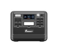 FOSSiBOT F2400 Estacion de Energia Portatil, 2048Wh LiFePO4 Batería con 3 salidas AC 2400W (4800W Pico), 0-80% en 1,5 horas, Generador Solar Portatil para Camping, Viajes, Cortes de Electricidad