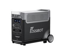 FOSSiBOT F3600 Pro - Estación de alimentación portátil 3840 Wh, extensible 3.8 a 11.5 kWh, batería LFP con 6500 ciclos, entrada PV 2000 W, salida de CA 3600 W, generador solar para el hogar, camping,