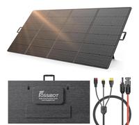 FOSSiBOT Paneles Solares Plegables 420W para Estación de Alimentación Portátil F2400 F3600, Módulo Fotovoltaico para Exteriores, Jardín, Balcón, Caravana Camping