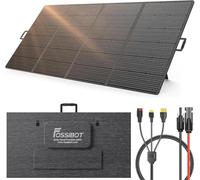 FOSSiBOT Paneles Solares Plegables 420W para Estación de Alimentación Portátil F2400 F3600, Módulo Fotovoltaico para Exteriores, Jardín, Balcón, Caravana Camping