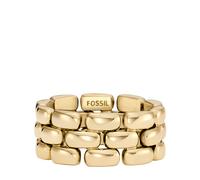 Fossil - Bague Arden Watch Links en Acier inoxydable doré, pour Femme, JF04785710, 9, Yellow Gold