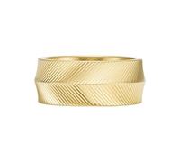 Fossil Anillos con banda de acero inoxidable para hombre