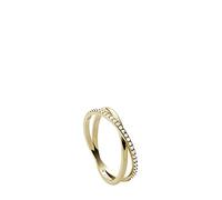 Fossil Anillos en capas de acero inoxidable para mujer