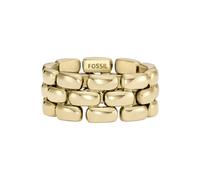 Fossil - Bague Arden Watch Links en Acier inoxydable doré, pour Femme, JF04785710, 9, Yellow Gold