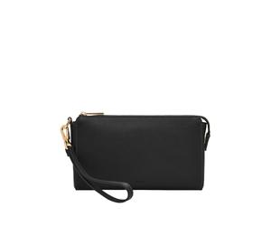 Fossil Billetero Curvado de Piel para Mujer