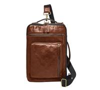Fossil Billetero para Hombre Buckner, Piel ecológica Commuter coñac 25,4 cm L x 6,35 cm A x 33,655 cm A MBG9483222