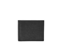 Fossil Billetero para hombre Ingram, Billetero de piel negro 11.43 cm largo x 1.9 cm ancho x 8.89 cm alto ML3784001