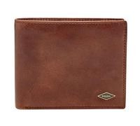 Fossil Billetero para hombre Ryan, Billetero de piel marrón oscuro 11.4 cm L x 2.5 cm A x 9.5 cm A ML3736201