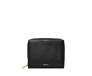 Fossil Billetero para Mujer Logan, Piel Multifunción negro 11.1 cm L x 2.5 cm A x 8.9 cm A SL7923001