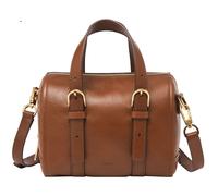 FOSSIL bolsa para cadáveres cruz Carlie Mini Satchel Brown